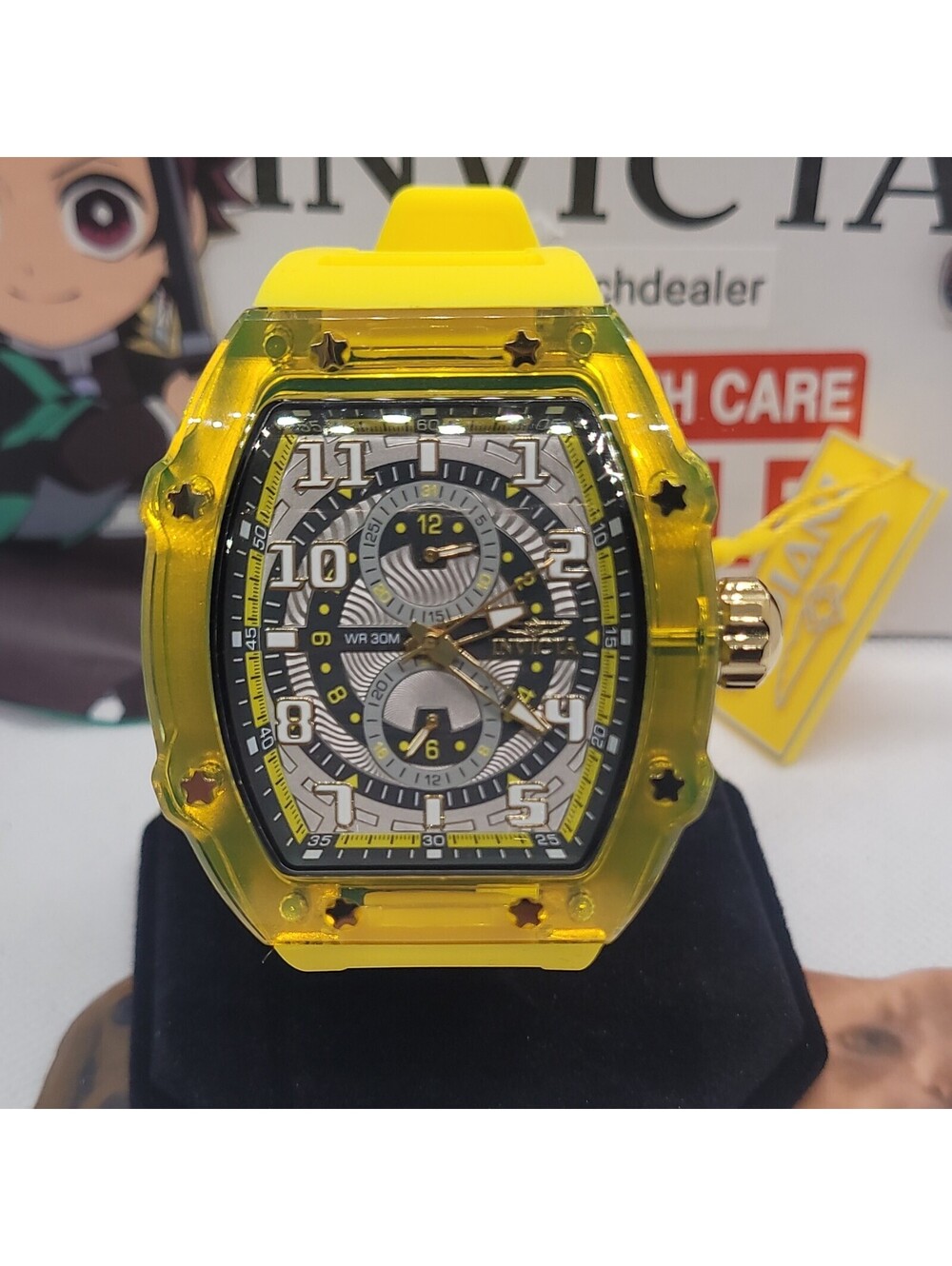 492 Invicta S1 RACING CYCLONE 48.5MM YELLOW